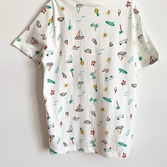 NEW Hanna Andersson Boy Print Tee In Cotton Jersey - Picture 4 of 7